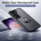 Matte Clear Shockproof Case for Samsung Galaxy S24