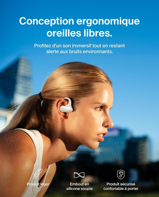 Wireless Open-Ear Earbuds